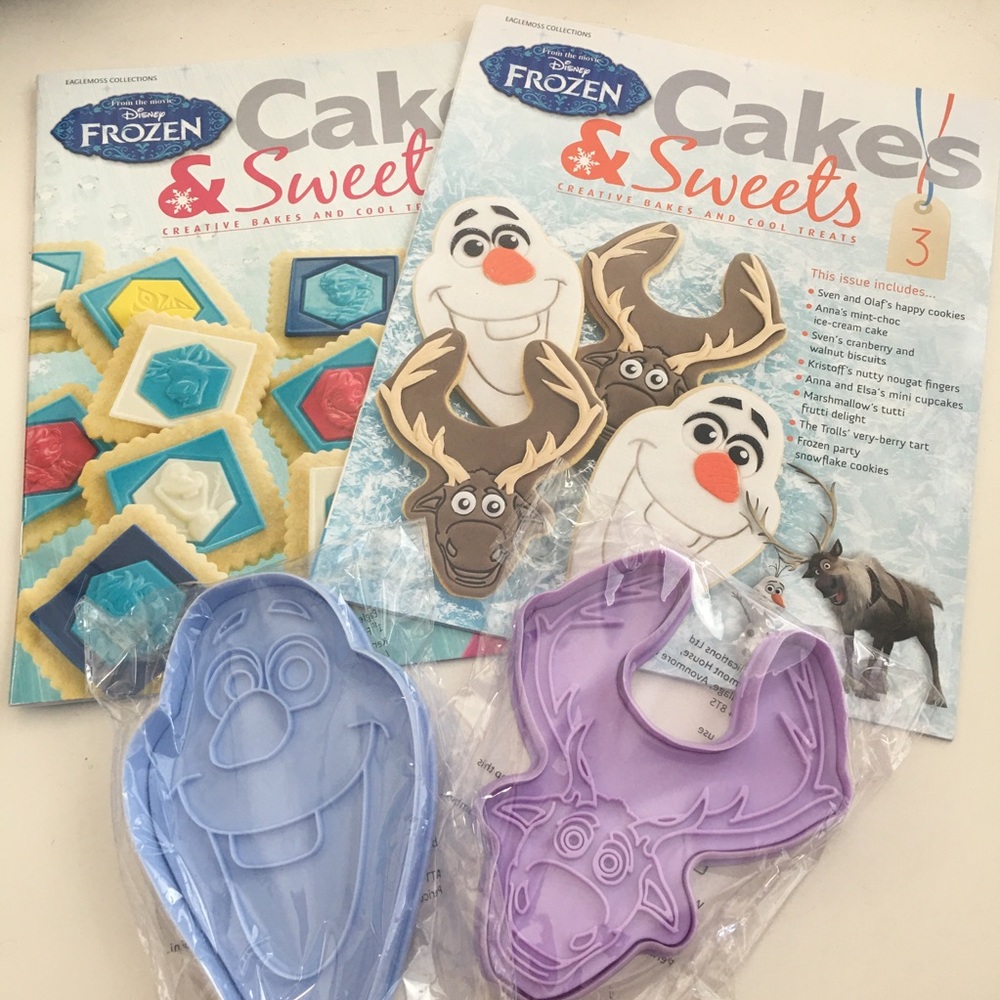 Frozen Disney Cakes & Sweets 4 item bundle